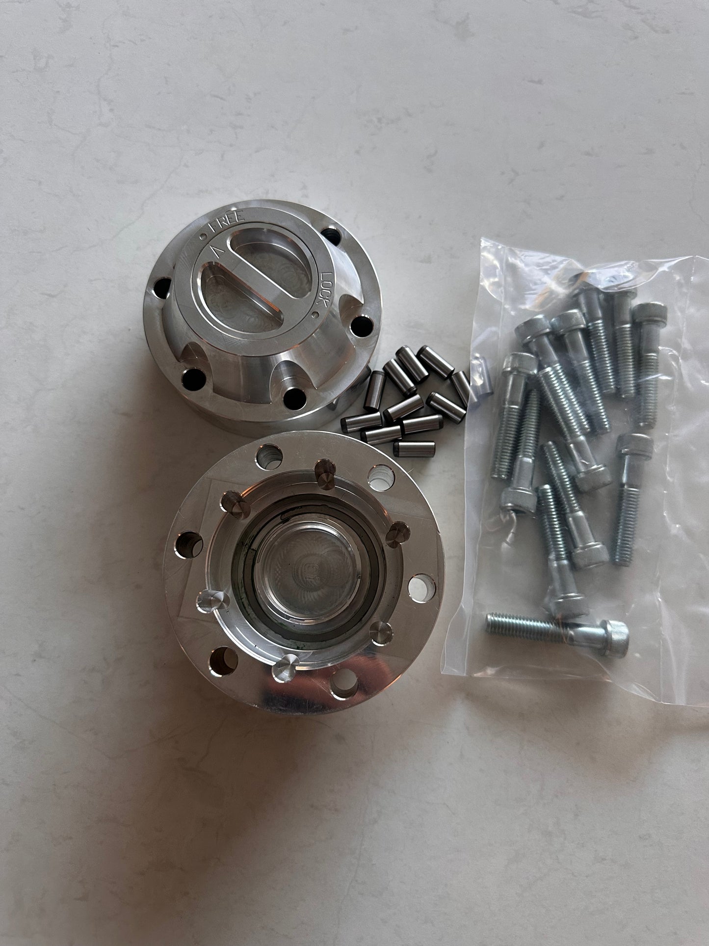 Billet Manual Free Wheeling Hubs